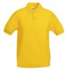 Majica Polo Fruit of the Loom otroška bela