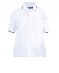 Ženska majica polo Pique  s črto 
