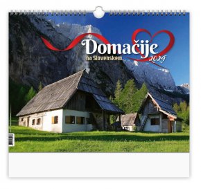 Stenski koledar Domačije na Slovenskem 2024